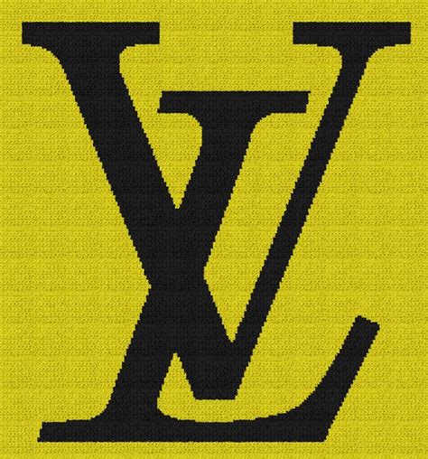 louis vuitton crochet|Louis Vuitton – Single Crochet Written Graphghan .